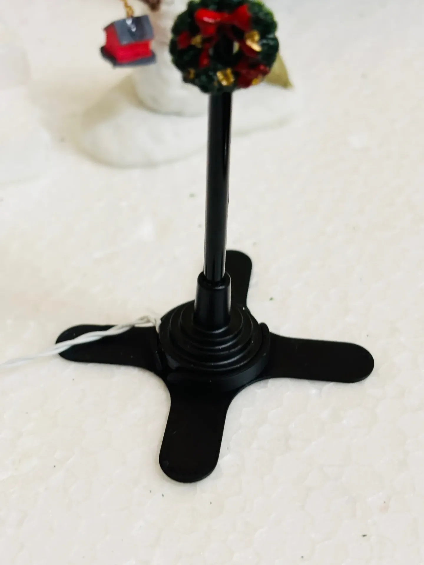 Set 6 Supporti per Lampioni Lemax Stampa 3D in PLA