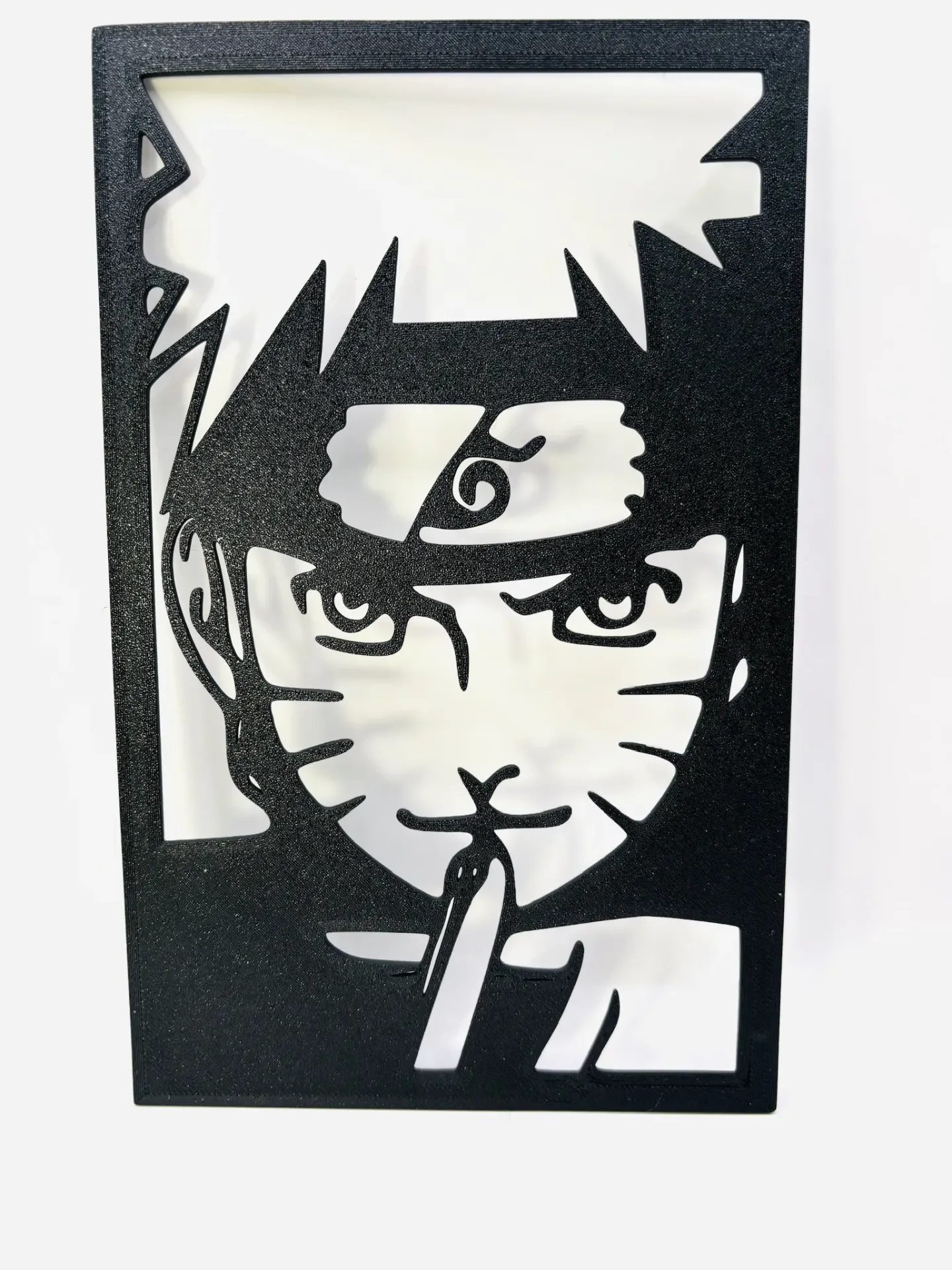 [QDLAN] Quadro Decorativo Line Art Wall Art Naruto – Stampa 3D Artigianale da Appendere