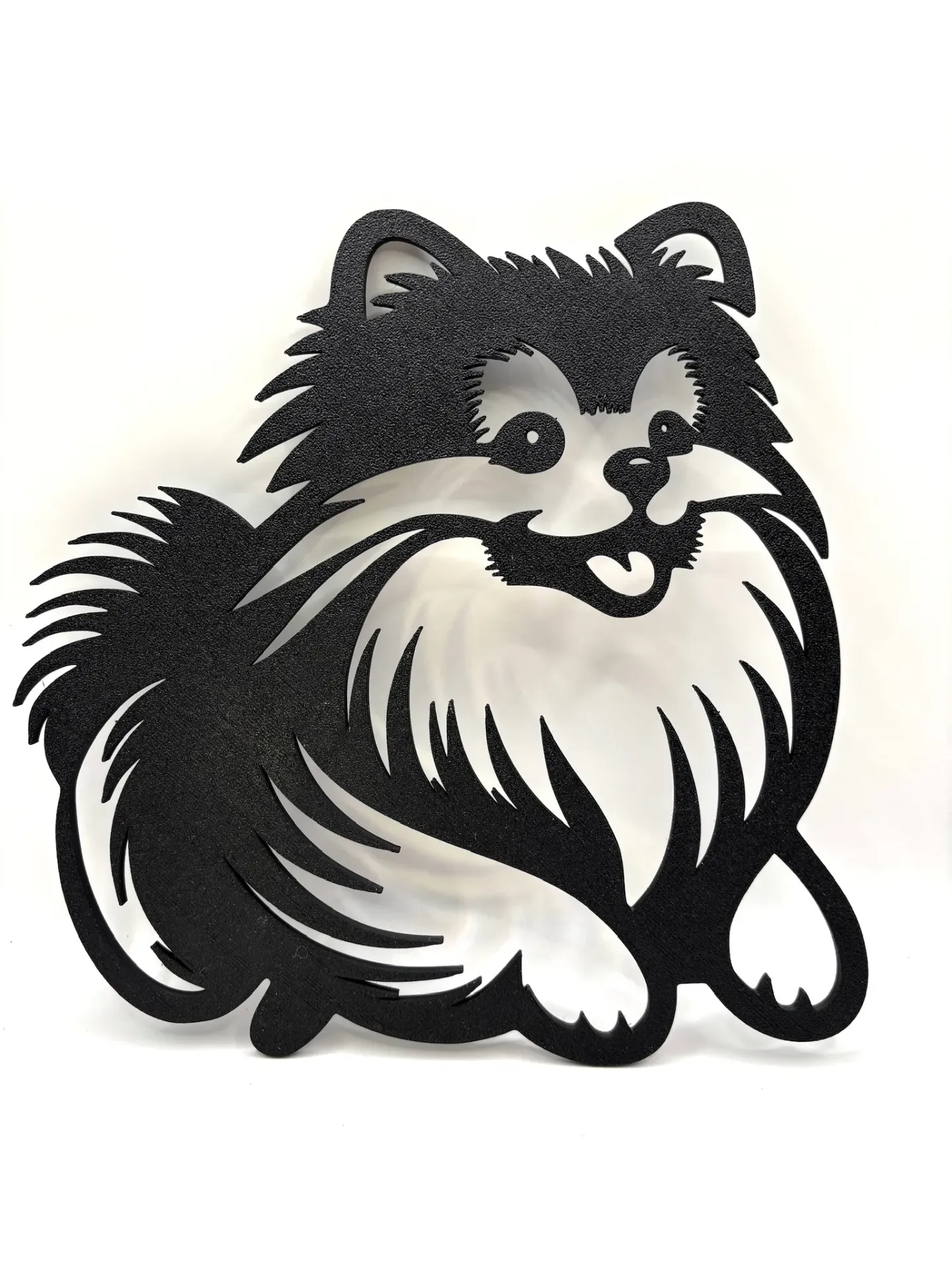 Wall Art Pomerania Spitz Nano - Decorazione Parete Cane 3D