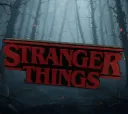 Logo Stranger Things Stampa 3D Nero e Rosso